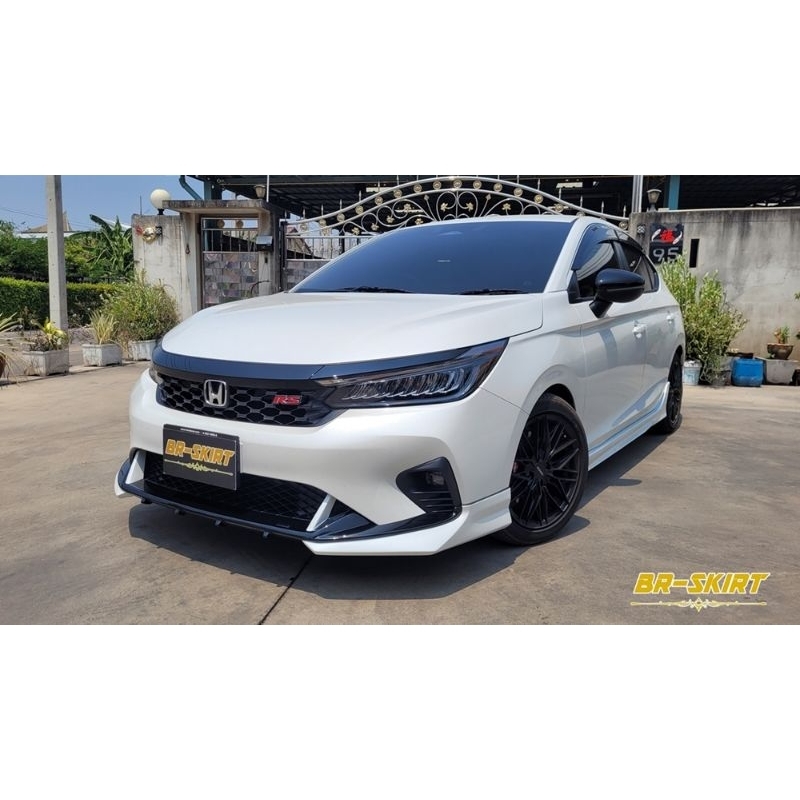 ♦️ชุดแต่งสเกิร์ตรอบคัน Honda City 2023-2024 รุ่น RS ทรง De Luxo