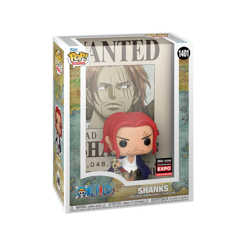 Funko Pop! Animation: One Piece: Shanks (Wanted Poster)