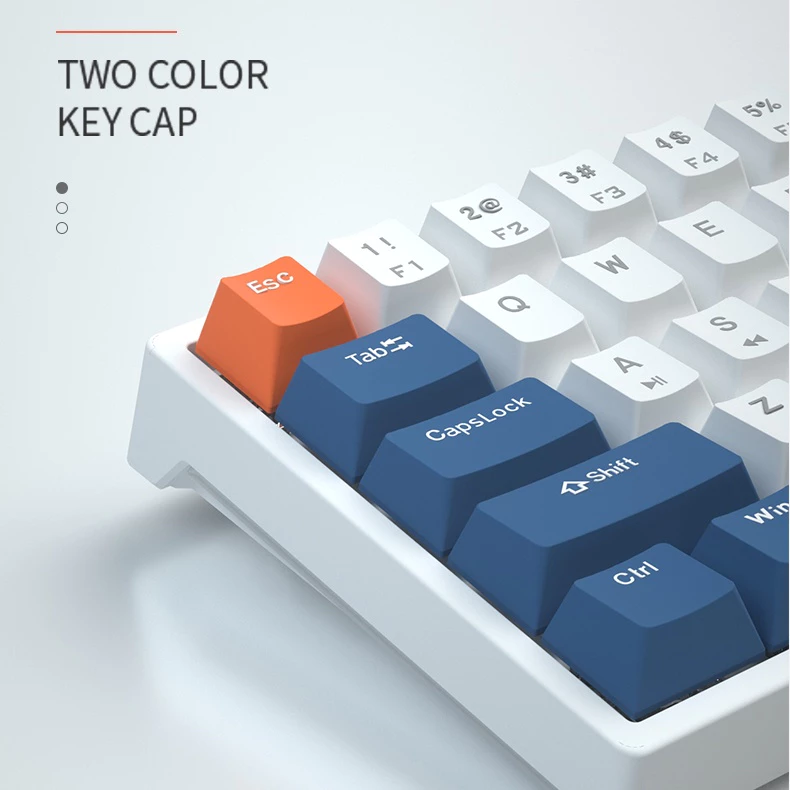 คีย์บอร์ด Mechanical 61 ปุ่ม สวิตช์สีน้ำตาล thumbnail 8