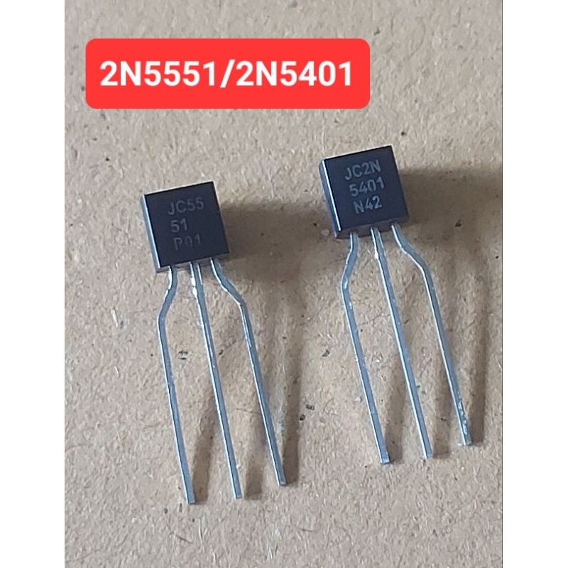 2N5401/2N5551 0.6Amp/150Volt