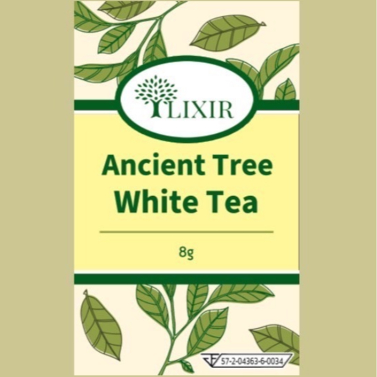 ตัวอย่างชาขาวต้นชาโบราณ แหล่งดอยวาวี Tlixir | Ancient Tree White Tea Sample 4 กรัม