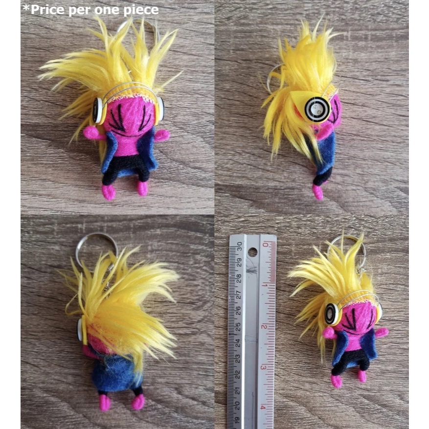 พวงกุญแจ ตุ๊กตาวูดู Unique Voodoo Doll Keychain – Handmade with Love for Bags and Keys #5