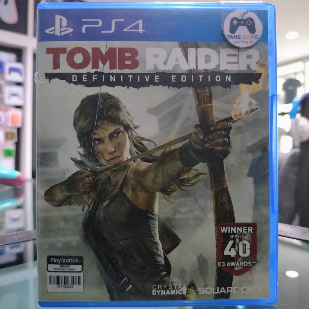 (ภาษาอังกฤษ) แผ่นPS4 มือ2 Tomb Raider Definitive Edition เกมPS4 มือสอง (เล่นกับ PS5 ได้)