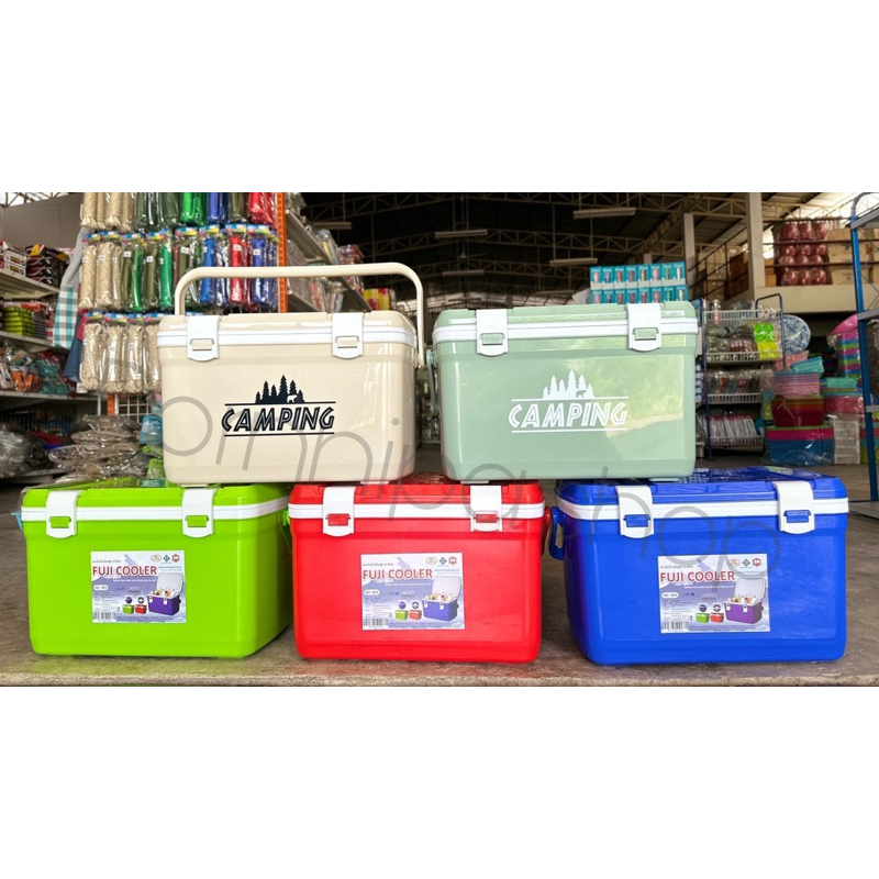 กระติกเก็บความเย็น กระติกใส่น้ำแข็ง 15 ลิตร กระติกแคมป์ปิ้ง ยี่ห้อเด็นกิ