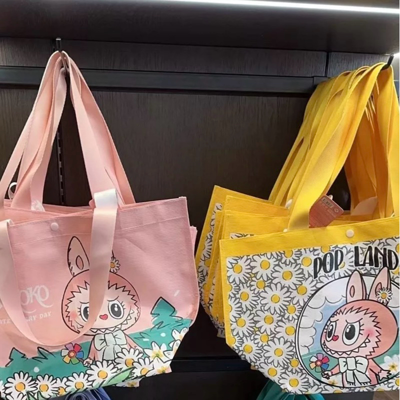 [พร้อมส่ง] POP Mart กระเป๋า ลาย Labubu Mokoko ของแท้จากป๊อปแลนด์