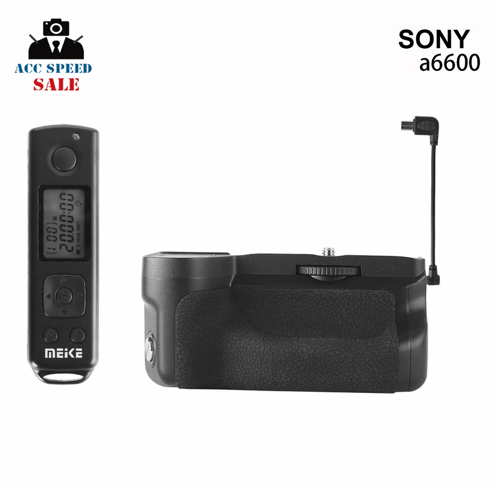 BATTERY GRIP MEIKE MK-A6600 PRO + REMOTE FOR SONY