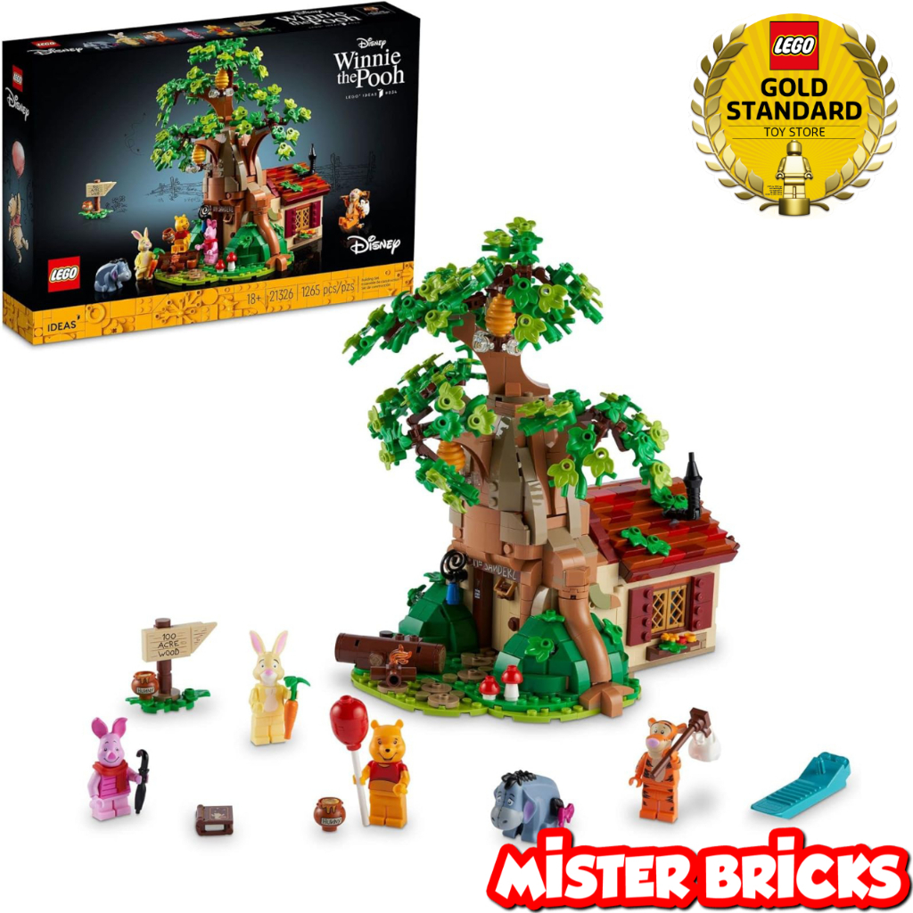 LEGO® Ideas Disney Winnie the Pooh (21326) – A Nostalgic Build of Pooh Bear’s House
