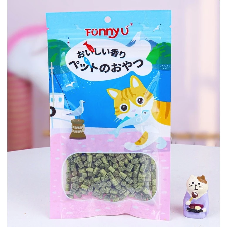 AL-1141  ขนมหญ้าแมว เม็ดหญ้า พร้อมรับประทาน สินค้ามีพร้อมส่ง thumbnail 4