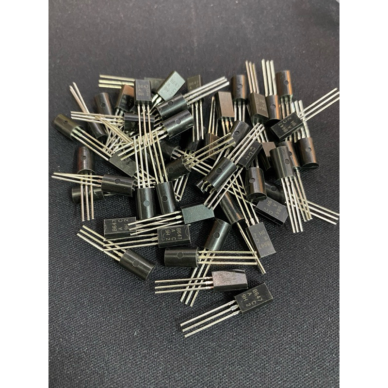 2SB647 แท้ Transistor (แพ็ค5ตัว) PNP 1A120V TO92L มีพร้อมส่งในไทย