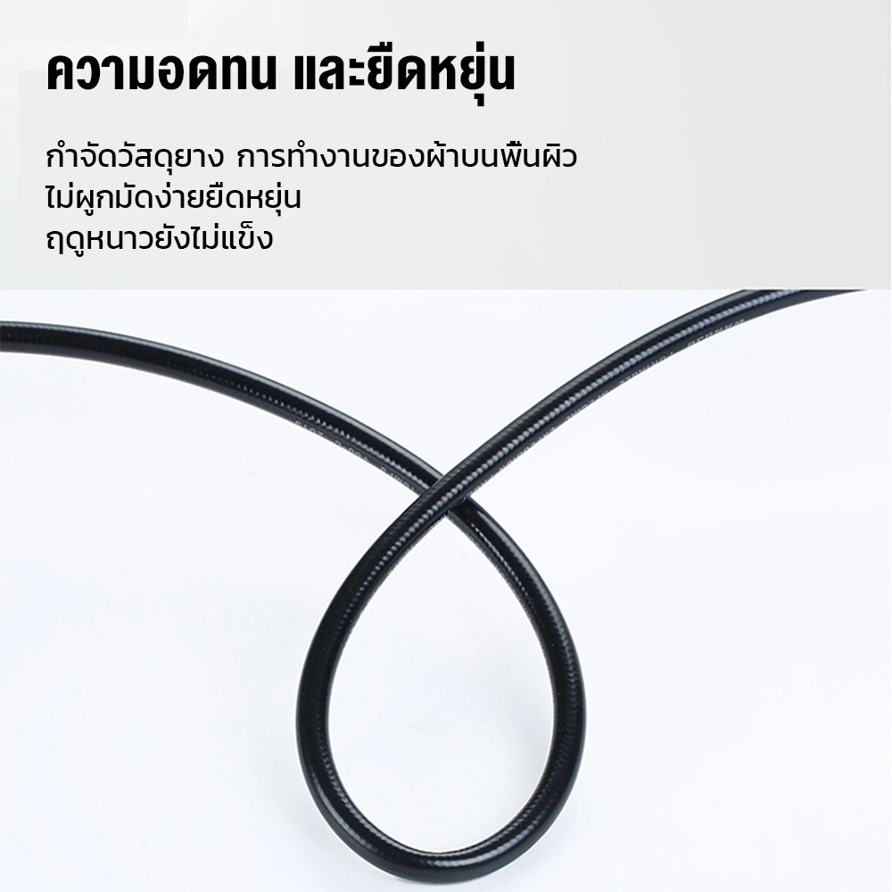 Coopo สายปั๊มอัด สายอัดฉีดท่อฉีดสองหัว M22*15mm ท่อไฮโดรลิค ท่อฉีดน้ำแรงดันสูง ปืนล้างรถ 1/4″ ขวดโฟมล้างรถ 1L ขาว ใสFOAM ราคา ถูกที่สุด ดีลบีเคเค แกลเลอรีภาพที่ 6