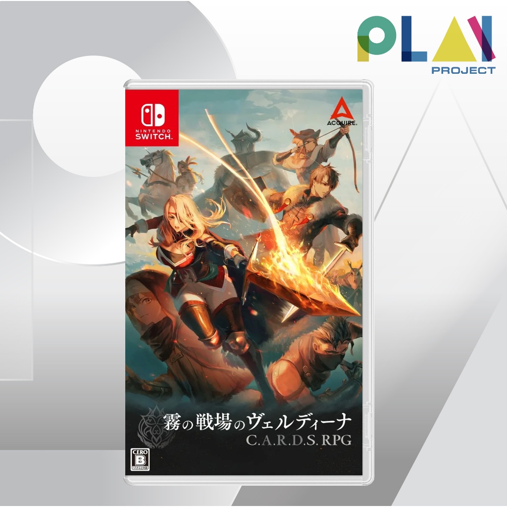 [Pre-Order] [7/6/24] Nintendo Switch : C.A.R.D.S. RPG : The Misty Battlefield [มือ1] [แผ่นเกมนินเทนโ