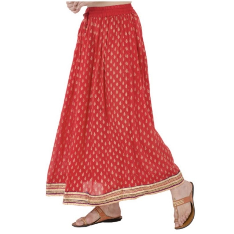 beautiful skirts in cotton fabric กระโปรงผู้หญิง กระโปรงอินเดีย /มีหลายสี/Made in india มีสีให้เลือก