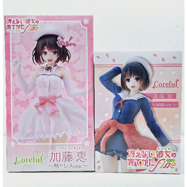 [ฟิกเกอร์แท้] Saenai Heroine no Sodatekata fine - Kato Megumi / Eriri - Coreful Figure (Taito)