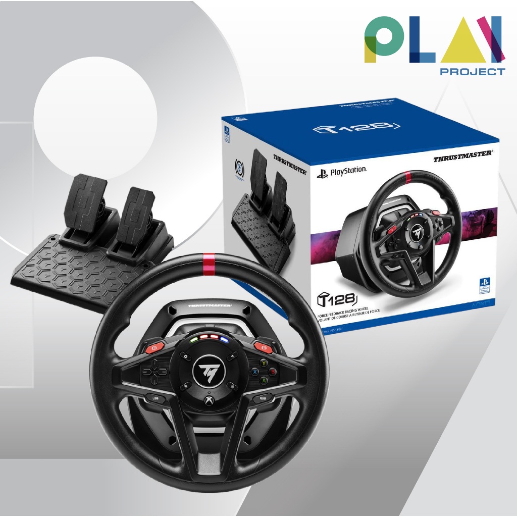 Thrustmaster T128 Racing Wheel [จอยพวงมาลัย] [Playstation4/5 PC]