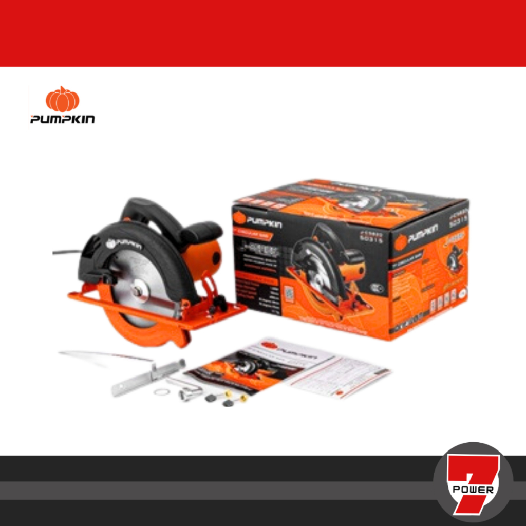 Pumpkin 50315 เลื่อยวงเดือน เสื้ออลูมิเนียม 7นิ้ว J-C5820