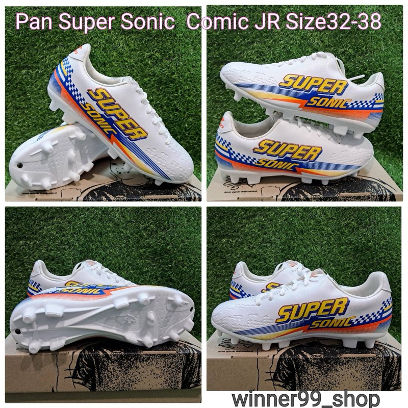 Pan รองเท้าสตั๊ดแพน  Pan SUPER SONIC  COMIC JR SHOES ราคา 890 บาท  PF 151S รุ่นใหม่ล่าสุด...