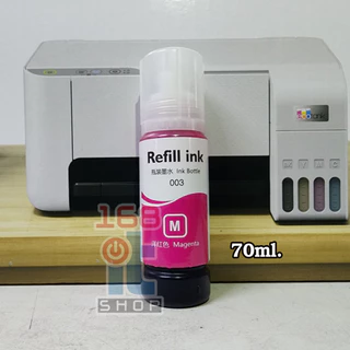 หมึกเติม เอปสัน 003 น้ำหมึกเทียบเท่าเกรดพรีเมี่ยม สีดำขวดใหญ่ 127 ml. - Refill Ink สำหรับ L3210/L3250/L5190/L3110/L3150/