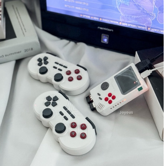 🇹🇭สินค้าพร้อมส่ง🇹🇭GAME Stick X2 เมม64GB เล่น PS1 และ PSP ได้ จอยไวเลส 2 ตัว ลงเกมให้พร้อมเล่น!!