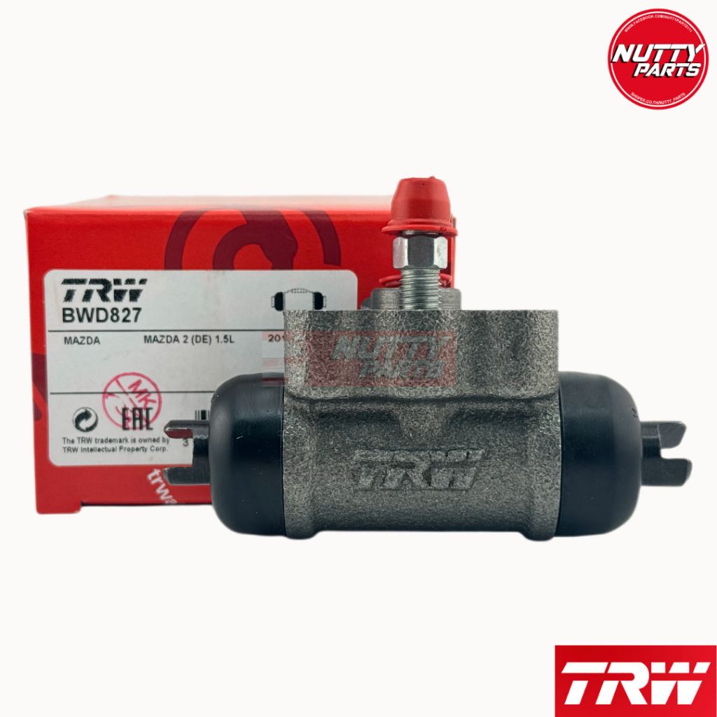 TRW กระบอกเบรคหลัง MAZDA 2(DE)'09-15 1.5L, 2(DJ)'15-ON, FIESTA'11-17  1.0-1.6L AT/MT 3/4" L/R BWD827