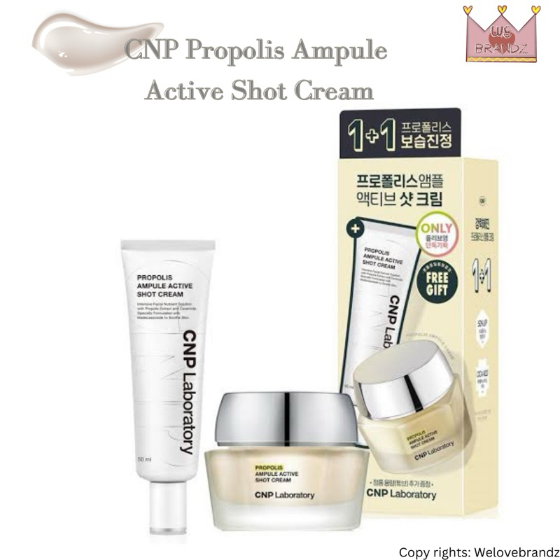 💗แท้,พร้อมส่ง💗แยกขายCNP Laboratory Propolis Ampule Active Shot Cream
