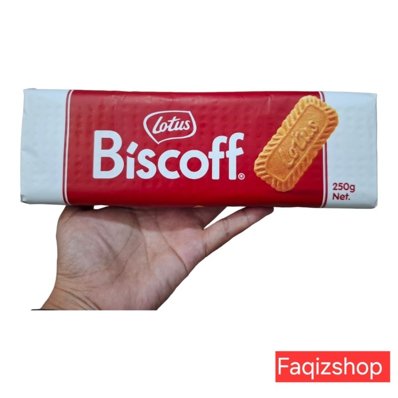 LOTUS BISCOFF BISCUIT ขนมคุกกี้ รสคาราเมล มี2ขนาด