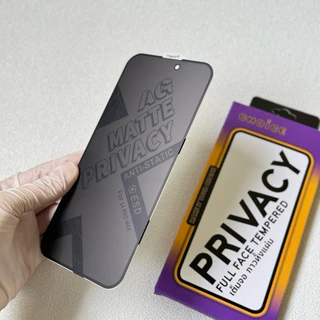 PRIVACY Film ฟิล์มกระจกเต็มจอกันมอง แบบใส/แบบด้าน สำหรับรุ่นไอโฟน