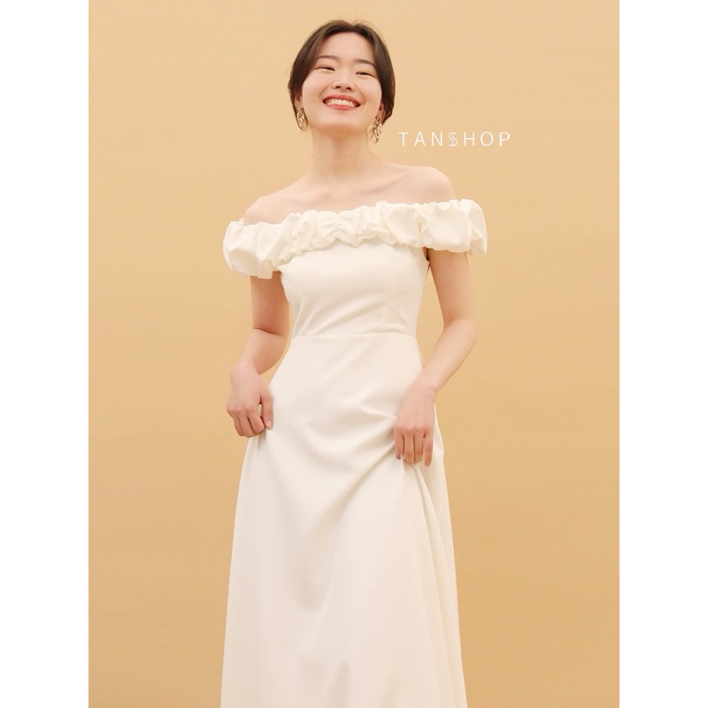 TANSSHOP - ชุดพรีเวดดิ้ง ชุดเจ้าสาว ชุดแต่งงาน รุ่น EARLA DRESS #D880