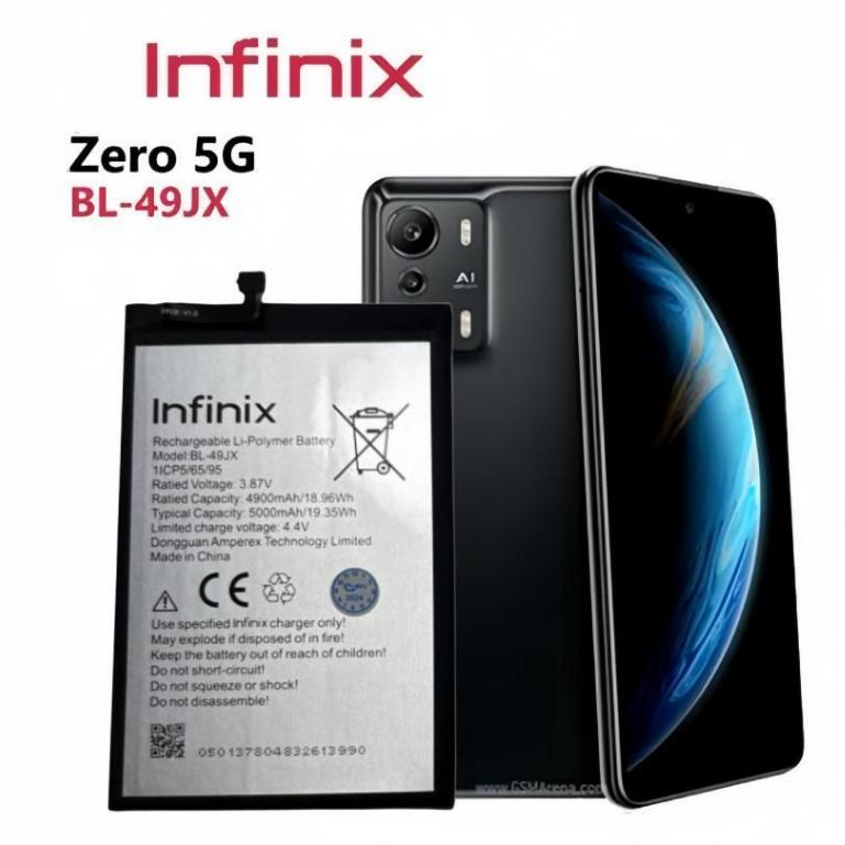 BL49JX แบตเตอรี่แท้ ของ Infinix Hot 30 Hot 20i Hot 12 Hot 11S X6817 X6827 X665 X665B
