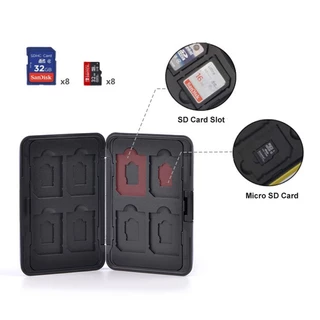 กล่องใส่เมมโมรี่การ์ด กล่องเก็บ sd card ที่เก็บการ์ด ที่เก็บเมมโมรี่การ์ด แบบพกพา ร้านอยู่ที่ไทย