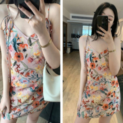 aililai1688 ชุดเดรสกระโปรง สวยๆเซ็กซี่ ใส่เที่ยวทะเลใส่เที่ยวแฟชั่น กับเพื่อนๆสไตล์เกาหลีสวยๆน่ารัก
