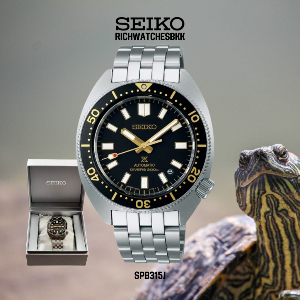นาฬิกา SEIKO รุ่น PROSPEX AUTOMATIC DIVERS BLACK (SPB315J)