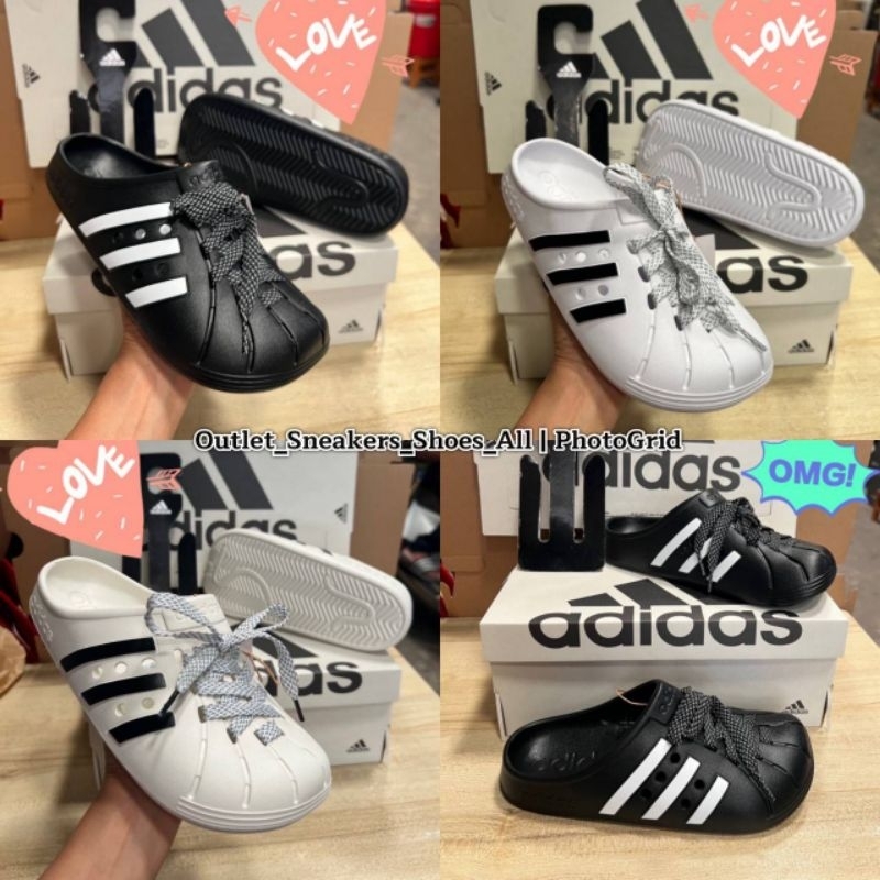 รองเท้าแตะ Adilette Clogs Unisex ใส่ได้ทั้ง ชาย หญิง [ ของแท้ พร้อมส่ง ]