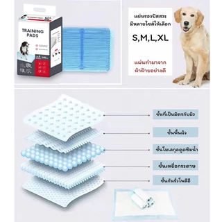 แผ่นรองฉี่สุนัข แผ่นรองฉี่แมว ช่วยฝึกขับถ่าย Super Absorption Gel ระงับกลิ่น ซึมซับไดีดี แผ่นรองฉี่สุนัขและแมว
