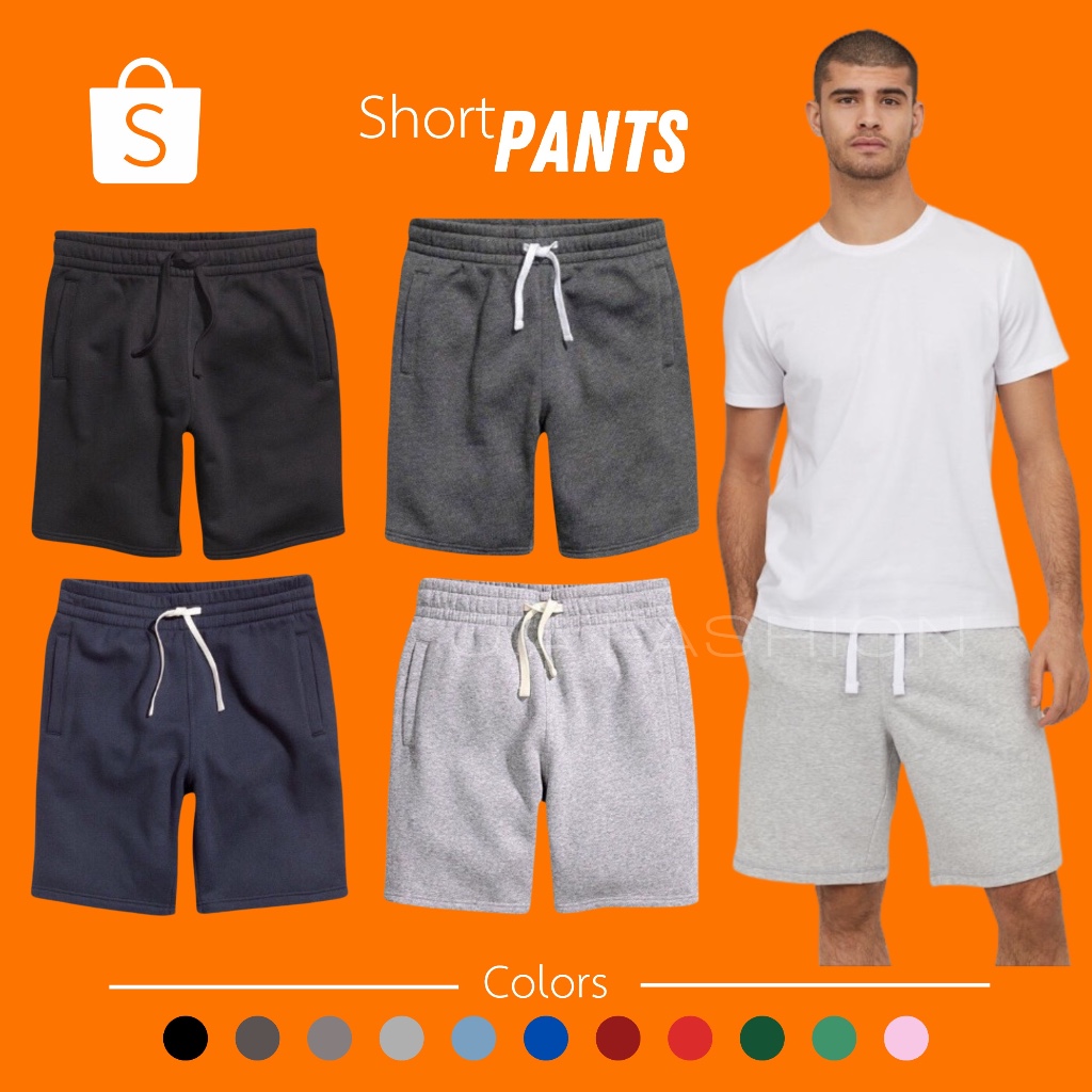 ⚡️F03-2⚡️กางเกงขาสั้นผ้าสำลี หนานุ่ม S-2XL 20สี