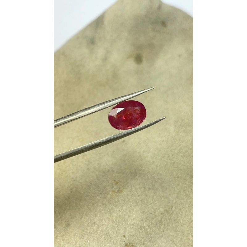 พลอยทับทิม AFRICA ดิบ( Un Heat )