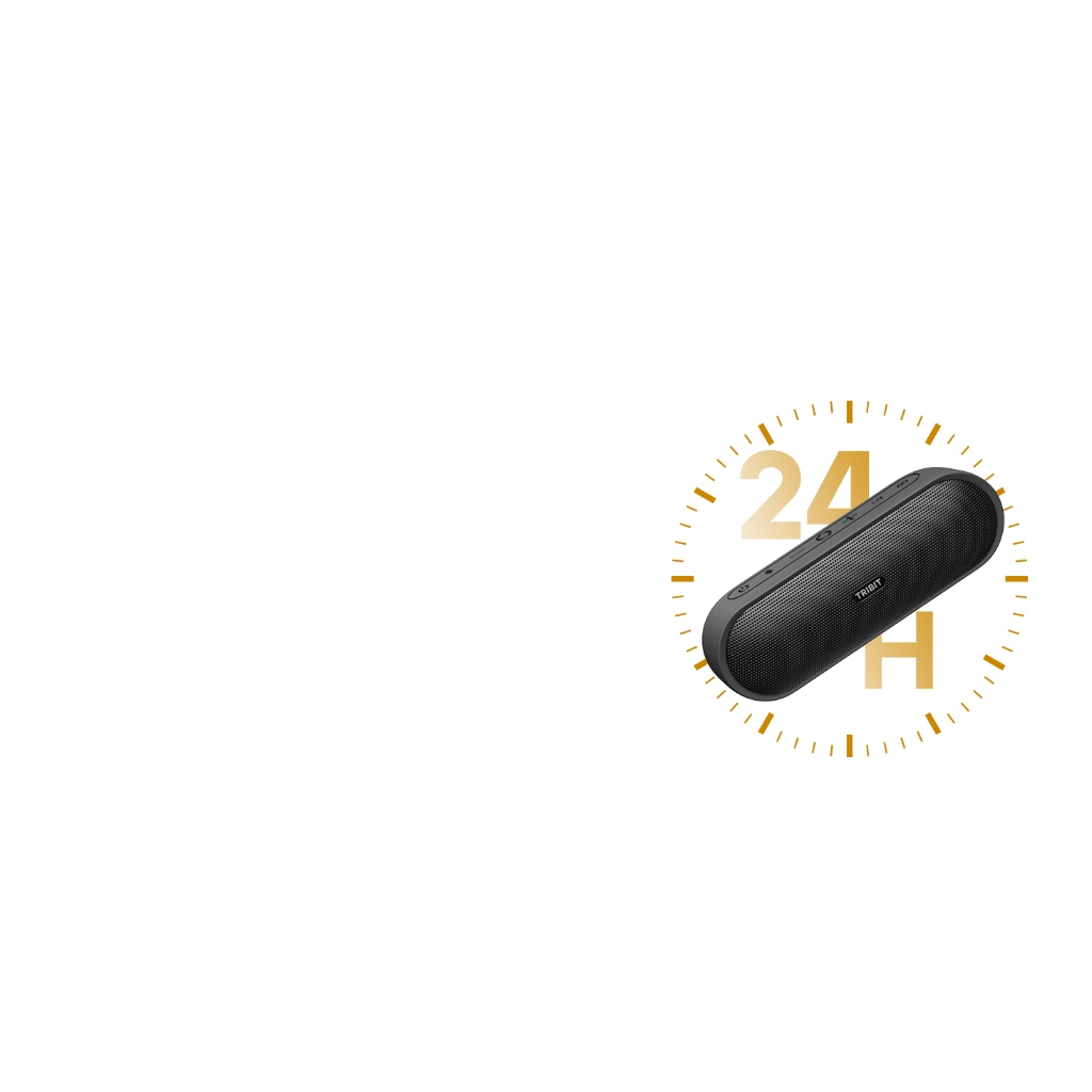 (ประกันศูนย์ไทย1ปี) Tribit Xsound Plus2 ลำโพงบลูทูธ BTS65 Bluetooth speaker  ลำโพงบลูทูธ