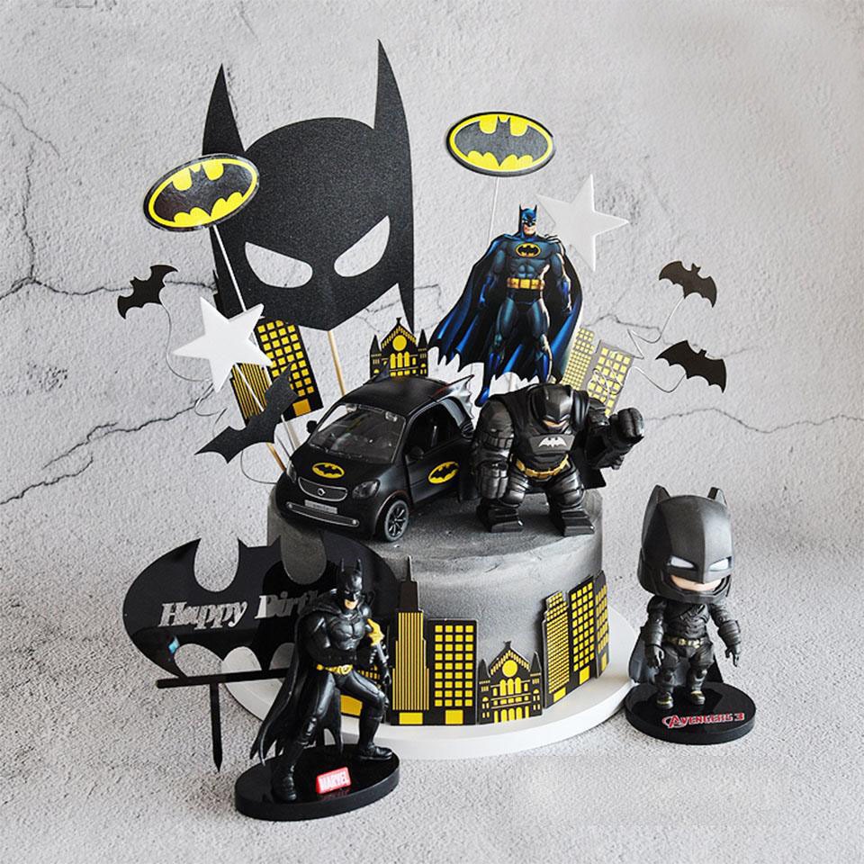 ป้ายปัก เค้กวันเกิดแบทแมน แต่งเค้ก แบทแมน batman แต่งเค้กวันเกิด