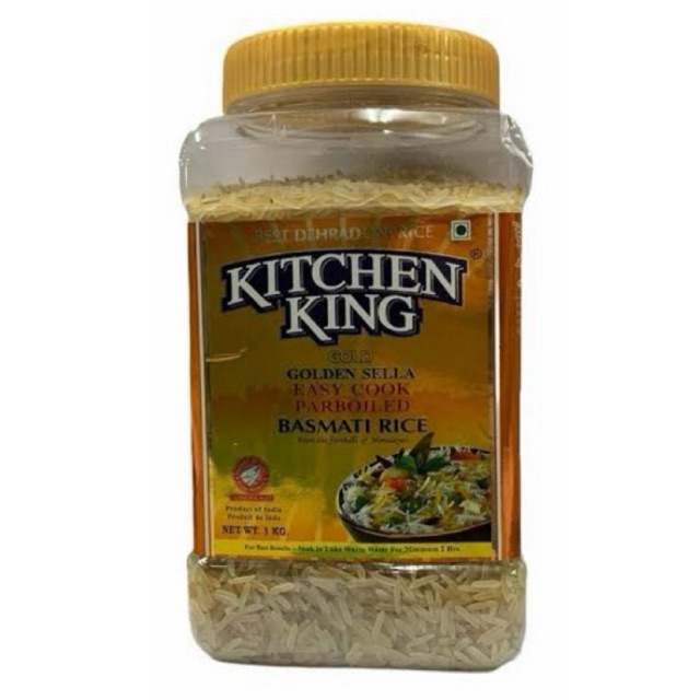 Golden Basmati Sella Rice (Pari Brand) 1 kg ข้าวบาสมาติเซล่า ตรานางฟ้า