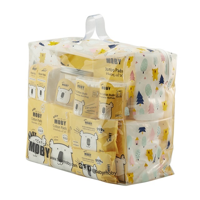📮ส่งด่วนพิเศษไม่มีวันหยุด📮 Moby เซตกระเป๋าสำลีสำหรับคุณลูก Newborn Essential - รูปที่ 2