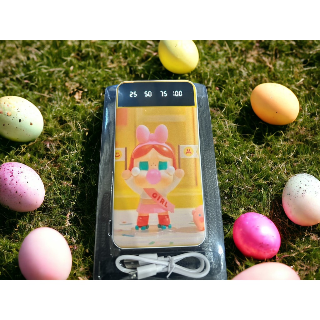 Power Bank 90000Mah แบตสำรอง 90000Mah ประกัน 2ปี New Style Cute พร้อมสายชาร์จฟรี