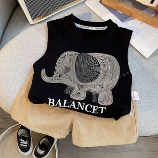 ชุดเด็กคอโปโลเสื้อ+กางเกงชุดเซทเด็ก เสื้อผ้าเด็กผู้ชาย Size80-120 DXT25