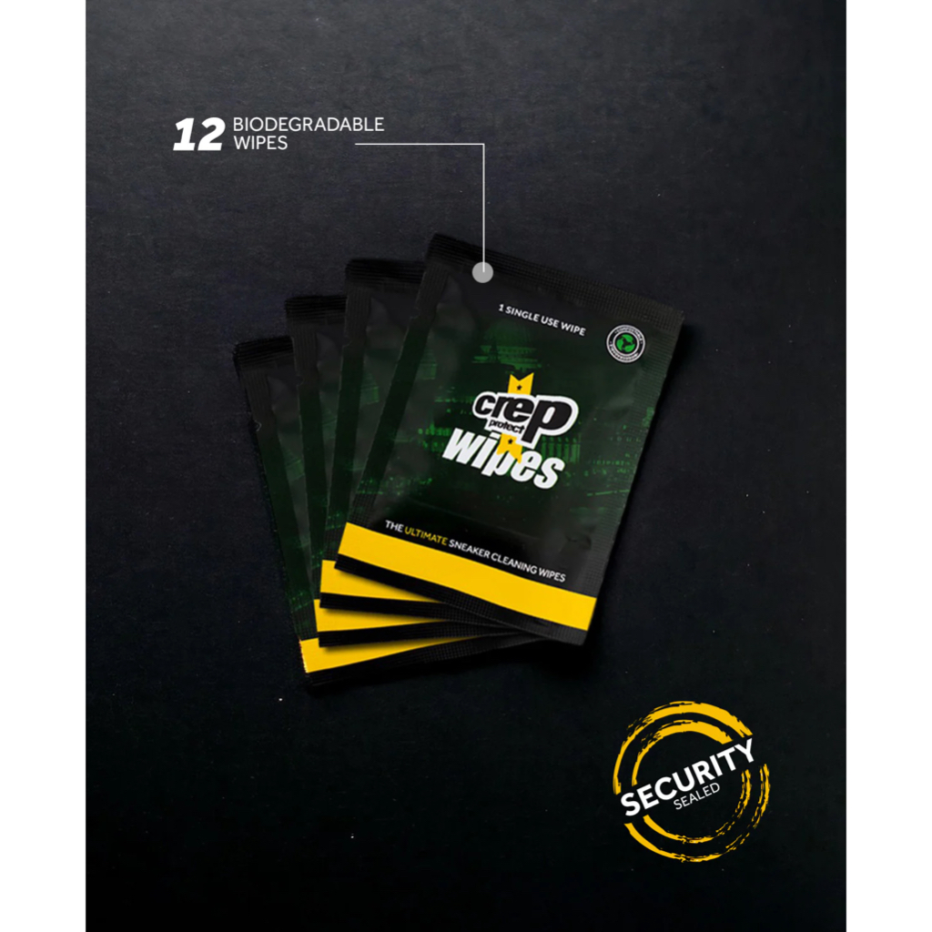 [Code 15DD300] Crep Protect Wipe - ผ้าเช็ดเคลือบน้ำยาทำความสะอาด Pack 12 etax