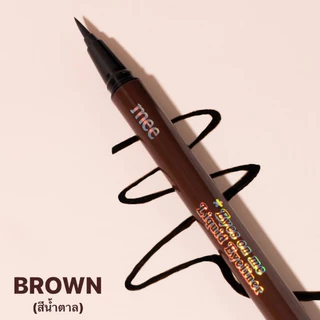 **NO.1 อายไลเนอร์ กันน้ำ MEE EYES ON ME LIQUID EYELINER อายไลเนอร์หัวพู่กัน ติดทน แห้งไว กันน้ำมาก