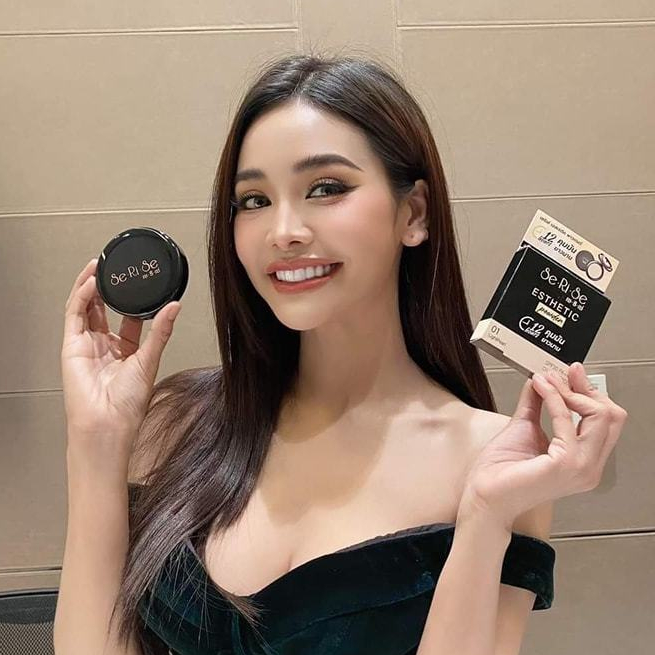 แป้งพัฟเซริเซ่ 1 ตลับ 99 บาท ขนาด 10 กรัม คุมมัน คุมเหงื่อ