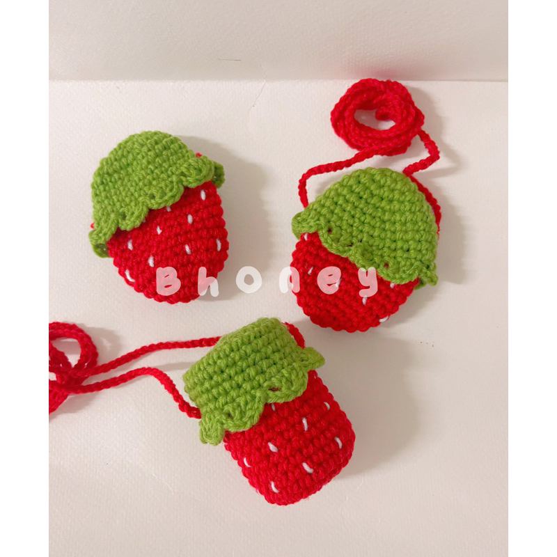 เคสยาดมหงส์ไทย สตอเบอรี่ ขนาด 25g.