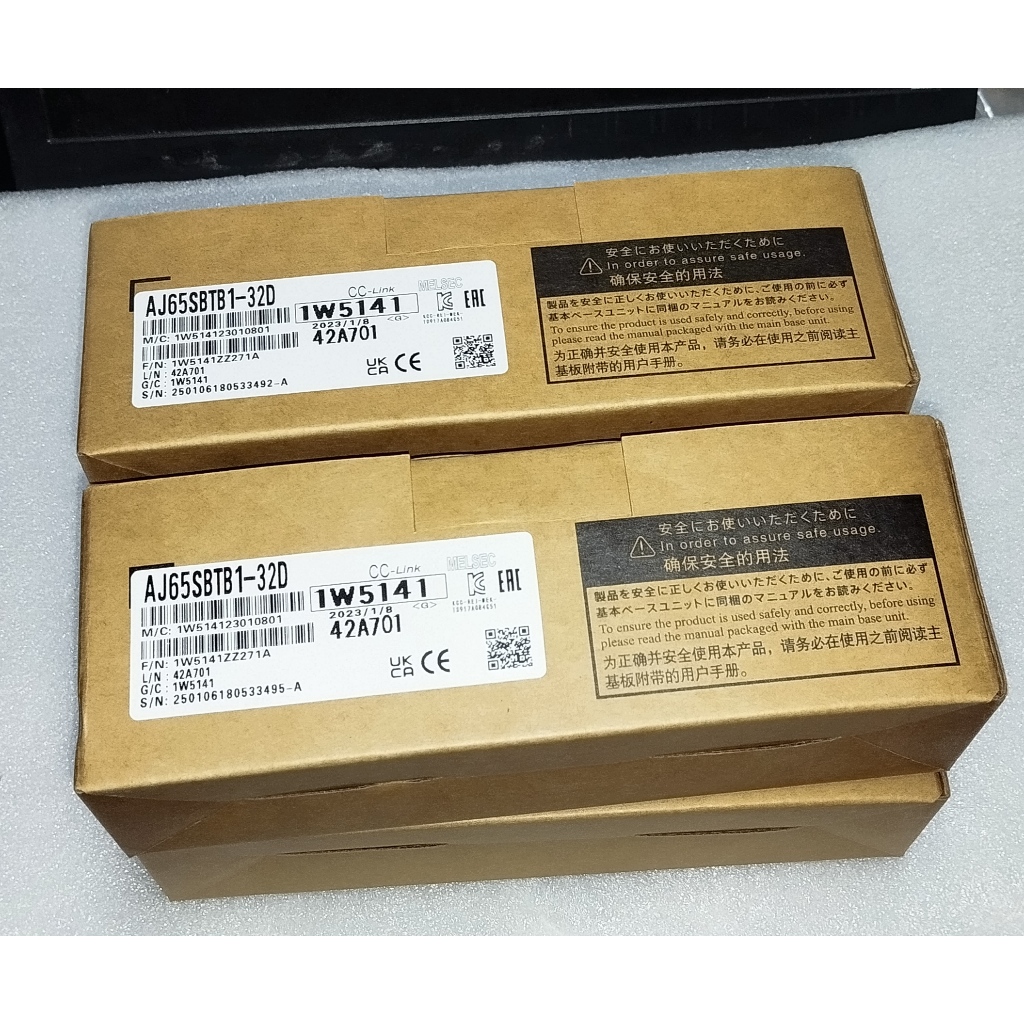 New MITSUBISHI AJ65SBTB1-32D CC-Link Small-Size Type Remote I/O Unit (Input Unit) (AJ65SBTB1-32D ) (