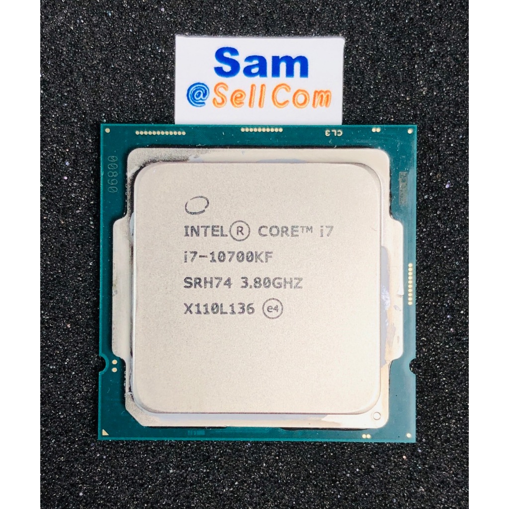 CPU (ซีพียู) INTEL CORE I7-10700KF 3.80 GHz (SOCKET LGA 1200) มือสอง มีแต่ตัว CPU
