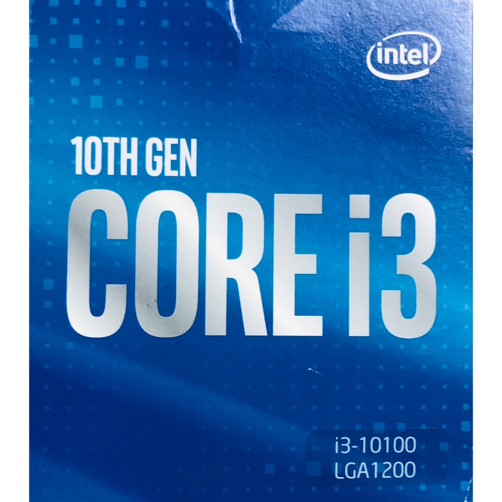 CPU (ซีพียู) INTEL CORE I3-10100 3.6 GHz มือสอง