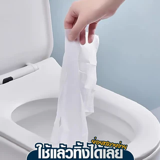 A73 แผ่นรองนั่งฝาชักโครก​ 🚽แผ่นรองนั่งอนามัย แบบใช้แล้วทิ้ง​🚽