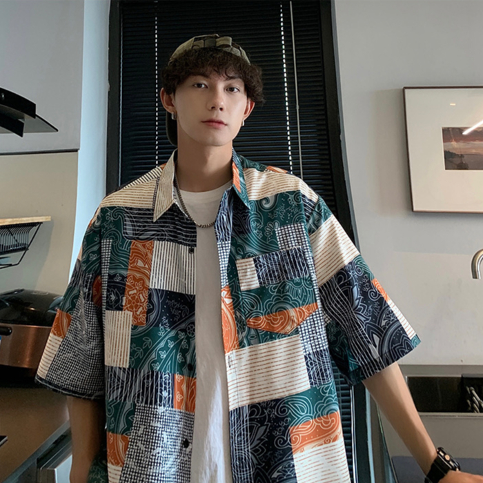 เสื้อเชิ้ตผู้ชาย พิมพ์ลายกราฟฟิกเท่ๆ ผ้าดีใส่ไม่ร้อน คุณผู้ชายควรมี